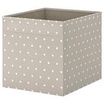 IKEA Dröna Beige/Dotted Box, 33x38x33 cm, 1.0 count