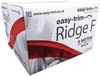 6m Easy Trim Ridge F Kit | Easy Ridge Dry Fix Ridge System | DIY Roofing Ridge | Cement Free | Black