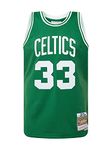 Mitchell & Ness Boston Celtics Larry Bird 33 Kelly Green Replica Swingman Jersey 2.0 NBA HWC Basketball Trikot