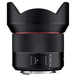 Rokinon AF 14mm F2.8 Weather Sealed Auto Focus Wide Angle Lens for Canon EF, Black (IO14AF-C)