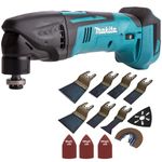 Makita DTM50Z 18v LXT Cordless Multi Tool Bare + 27pc Set Plunge Blades + Box