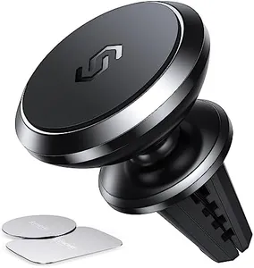 Syncwire Magnetic Phone Holder for Car, Super Strong Magnet Phone Holder Mount Air Vent 360° Rotatable Cell Phone Holder Mount for Car Compatible iPhone 14 13 12 11, Pro, Pro Max, X XS XR,Android