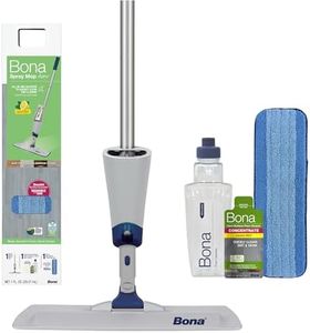 Bona Spray Mop Air - Includes Multi-Surface Floor Cleaner Concentrate and Microfiber Pad - Lemon Mint Scent - Lightweight & Compact Mop