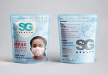 SG HEALTH N95 Kids pollution dust mask (Pink)