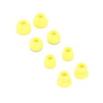 LALASTYLE Ear Tips Replacement for Beats Flex Wireless Earphones, S/M/L/D 4 Sizes 4 Pairs Soft Silicone Eargel Earbuds Tips, Fit for Beats Flex, 4 Pairs (Yuzu Yellow)