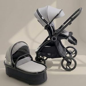 Nebula Baby Pushchair Pram Travel System, Baby Stroller & Buggy, Full Size Pushchair for Newborn & Toddler, 5 Piece Baby Pram Bundle, Pushchairs & Prams - Cool Grey