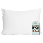 Sleepy Me 18 x 24 Inch Kids Pillow - Comfy Soft Synthetic Faux Down Alternative Allergy Free Hypoallergenic