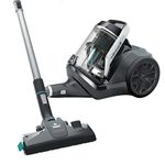 Bissell 2268B SmartClean Canister Vacuum with Integrated dusting Brush and 40ft Operating Radius, Grey