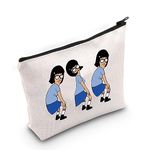 Novelty Tina Belcher Twerking Tina Cancing Canvas Makeup Bag for TV Show Fans (Tina Dance CA)