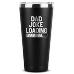 Sodilly Dad Joke Loading 30 oz Coffee Tumbler - Permanent Laser Engraved Design - Double Wall Vacuum Insulated - Superior Technology Will Never Fade - Beautiful and Timeless Design - Unique Gifts