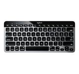 Logitech Bluetooth Easy-Switch K811 Keyboard for Mac, iPad, iPhone - Silver/Black (920-004161)