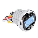 Stereo Sound System Head Unit Marine Meter Stereo 12V Waterproof Aluminum Alloy Fast Charging Anti Interference Boat RV