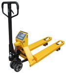 LiftMate Pallet Truck with Weighing Scale & 560x1150mm Forks (Euro Pallets), Pump Truck with Scales, Pallet Jack with 2200kg Capacity