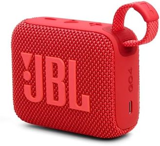 JBL Go 4 - Ultra-Portable Bluetooth Speaker - Red