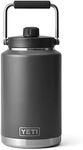 YETI Rambler Gallon Jug, Vacuum Insulated, Stainless Steel with MagCap, Charcoal