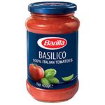 Barilla Basilico Pasta and Pizza Sauce, 400g, Italy, Non - GMO Project Verified, Vegan, Gluten free, No added Colour or Presevatives