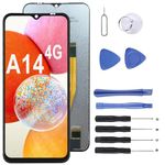 MP+ A14 Screen Replacement for Samsung Galaxy A14 4G with Repair Tools Kit,LCD Touch Display Digitizer Assembly for SM-A145R