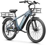 Aipas C2 Max Electric Bike for Adults, 1100W Peak, 85-Mile Range Ebike