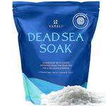 Yareli Dead Sea Bath & Foot Soak, Unscented Magnesium Bath Salt Flakes, Alternative to Epsom Salt, 5lbs with Over 250,000mg of Elemental Magnesium Per Bag