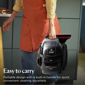 BISSELL SpotClean Pro Carpet Cleaner – Portable Stain Remover