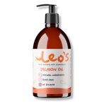 Leo's Salmon Oil for Dogs and Cats | Premium 100% Natural Fish Oil Supplements for Dogs and Cat Owners | Enhances Coat Shine, Joint & Brain Health, Itchy or Dry Skin, and Dandruff Hair Treatment 500ml