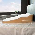 Avana Contoured Bed Wedge 24" Support Pillow with Gel-Infused Memory Foam and Cooling Tencel Cover