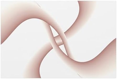 BrickByDreamCo Abstract Blush Pink Ribbon Canvas