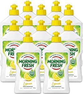 Morning Fresh Lemon Dishwashing Liquid 400 ml (Pack of 12)