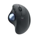 Logitech Ergo M575 Wireless Trackball Mouse - Easy Thumb Control, Precision and Smooth Tracking, Ergonomic Comfort Design, for Windows, PC and Mac with Bluetooth and USB Capabilities, Black, Medium