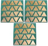 Set of 3 - Excalibur 14" x 14" Triangle Silicone Dehydrators for Dehydration