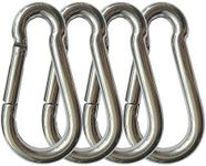 4PCS Spring Snap Hooks Carabiner, 3