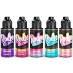 Rodeo Ultra Vape Liquid 5 x 100ml Purple Rain + Passion Fruit Kick + Fruit Burst + Tropical Tempest + Lemo'Pink Vape Juice E Liquid 70/30 Ecig Cigarette Liquid Flavoured E Juice E-Liquid Nicotine Free