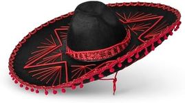 Dress Up America Sombrero Hat for Kids and Adults - Traditional Fiesta Costume Hats