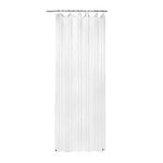 ZEMAHOME Narrow Size - PEVA Plastic Shower Curtain Liner Clear, 33x72 Inch Premium Lightweight Plastic Bathroom Shower Curtain with 2 Magnets for Shower Stall, Bathtubs, Waterproof, No Smell