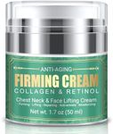 Anti Aging Firming Neck Cream - Anti Wrinkle Collagen Cream, Face Moisturizer Retinol, Chest Neck & Face Lifting|Repairing|Moisturzing Skin Care for Men & Women(1.7 OZ)