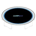 GemonExe Premium Trampoline Replacement Mat, Fits 15 ft Round Trampoline Frame with 96 V-Hooks,Replacement Jumping Mat,Using 7" Springs 160", Reinforce, UV-Resistant, Not Include Frame and Spring