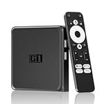 kinhank G1, Android 11.0 TV Box Compatible with Google Netflix Dual Certified, 4GB+32GB Streaming Media Player, Ultra HD 4K60fps, HDR10+, AV1, Dolby Vision & Dolby Audio, S905X4-J Chip, WiFi 6, BT 5.0