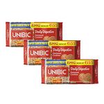 UNIBIC Foods Oatmeal Digestive Cookie - 600g (Pack of 3)