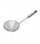 TIARA Prime 1Pc 16cm Diameter Stainless Steel Deep Fry Strainer Puri Jhara Skimmer Strainer (16)