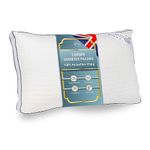 Rohi Large Gusseted Pillow Hotel Quality - Premium Breathable Air-Flow Quality Bed Pillow - Support Pillow for Neck and Shoulder Pain – Perfect for Side & Back Sleepers – (45 x 70 cm)