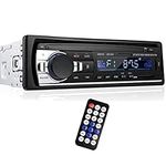 Digital Car Stereo - Single-Din Car Stereo Bluetooth In Dash with Remote Control - Receivers USB/SD/Audio - MP3 Player/FM Radio by Kidcia