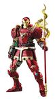 Beast Kingdom Medieval Knight Iron Man (Deluxe Version) DAH-046 Dynamic Action Figure, Multicolor