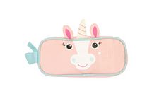 Zoocchini Pencil Case Pouch Organizer for Toddlers, Preschoolers and School Kids, Alicorn / Unicorn, One_Size, Alicorn / Unicorn