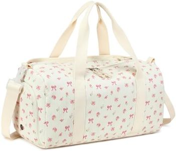 BLUBOON Duffle Bag Girls Kids Cute Gym Bag with Shoes Compartment & Wet Separation Waterproof Sports Overnight Travel Bag