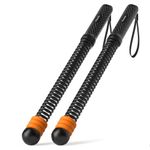 Flexella Ropeless Battle Ropes with Adjustable Weights, Portable Cordless Battle Ropes for Home Gym, HIIT & Low Impact Cardio Workouts, Compact Gym Equipment for Men & Women (Black)