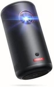 NEBULA Capsule 3 GTV Projector, Netflix Officially Licensed, 1080P Smart Mini Projector with Wi-Fi, 2.5 Hours of Playtime, 120-Inch Display, Dolby Digital, Ultra Portable for Any Space