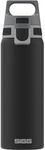 SIGG - Stainless Steel Water Bottle - Shield ONE Black - Suitable For Carbonated Beverages - Leakproof - Lightweight - BPA Free - Black - 0.75 L