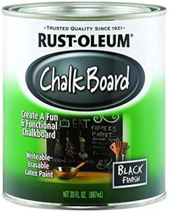 Rust-Oleum Chalkboard Paint Latex Interior Black