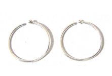 SET OF 2 Nose Rings SMALL and EXTRA THIN 0.5mm 925 Silver (8 MM)