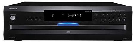ONKYO Integra CDC-3.4 6 Disc CD Changer, Black, CD Player only, No Headphones Jack, Compatible with Headphone, Speaker